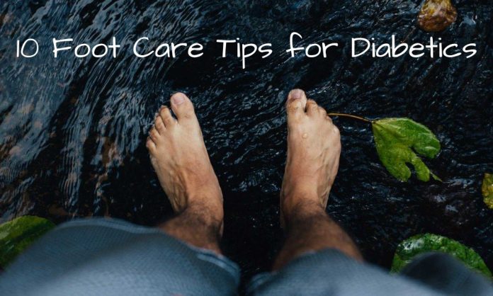 10 Foot Care Tips for Diabetics