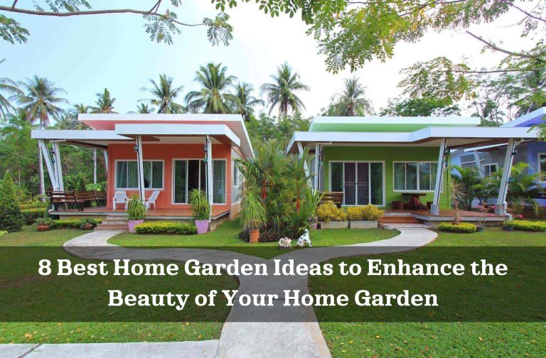 8 Best Home Garden Ideas to Enhance the Beauty of Your Home Garden