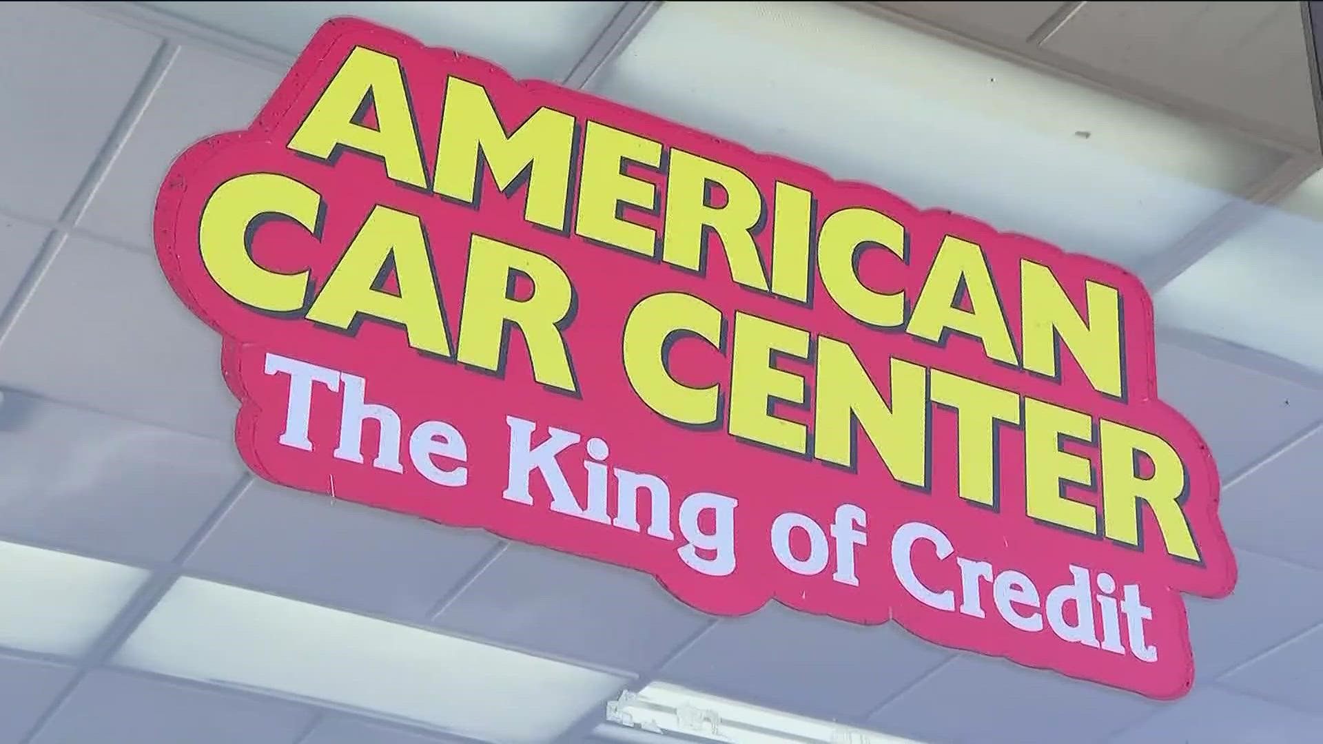 American Car Center Payment