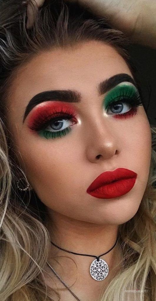 Christmas Eye makeup ideas 23