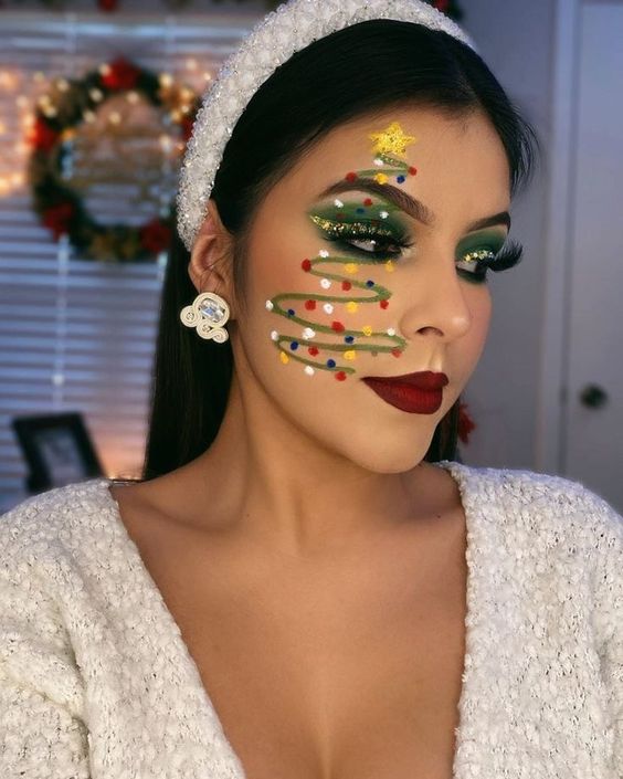 Christmas eye makeup 41