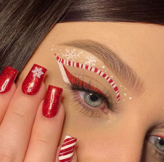  Christmas eye makeup