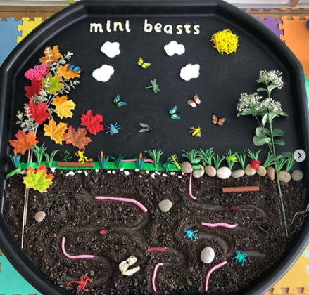 Mini Beasts Tuff Tray