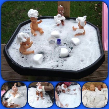 Kids shower Tuff Tray