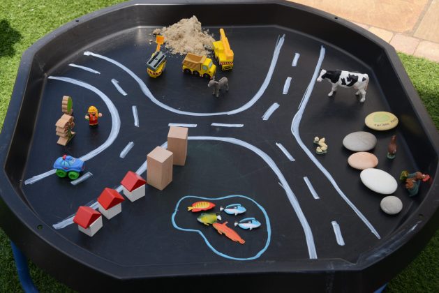Housing society tuff tray
