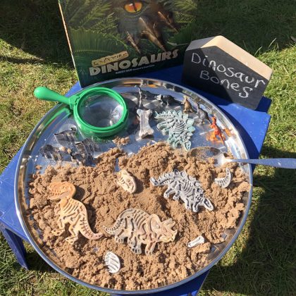 Dinosaur Tuff Tray
