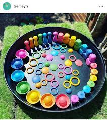 Bubble toy tuff tray