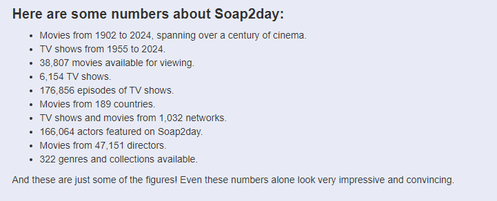 Key Features of Ssoap2Day